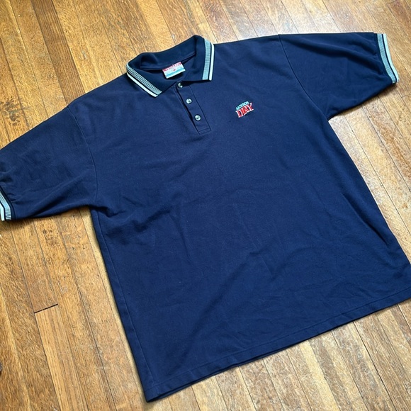 Vintage Molson Dry Beer Polo Shirt / XL / 90s - Picture 6 of 9
